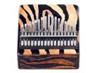 MKA17ZE Mahalo  kalimba 17 keys ZEBRA, with tuning hammer and bag