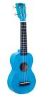 ML1AB Mahalo Island Series soprano ukulele, aqua blue, with bag