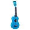 ML1AB Mahalo Island Series soprano ukulele, aqua blue, with bag