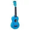 ML1AB Mahalo Island Series soprano ukulele, aqua blue, with bag