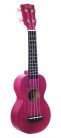 ML1BC Mahalo Island Series soprano ukulele, berry crush, with bag