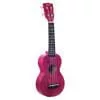 ML1BC Mahalo Island Series soprano ukulele, berry crush, with bag