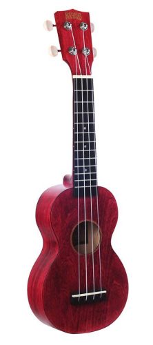 ML1CR Mahalo Island Series soprano ukulele, cherry red, with bag