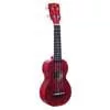 ML1CR Mahalo Island Series soprano ukulele, cherry red, with bag