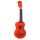 ML1OS Mahalo Island Series soprano ukulele, orange sunset, with bag