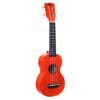 ML1OS Mahalo Island Series soprano ukulele, orange sunset, with bag