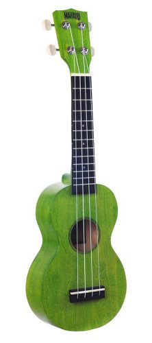 ML1SG Mahalo Island Series soprano ukulele, sea green, with bag