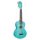 ML2AB Mahalo Island Series concert ukulele, aqua blue, with bag