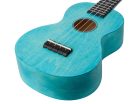 ML2AB Mahalo Island Series concert ukulele, aqua blue, with bag