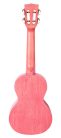 ML2CP Mahalo Island Series concert ukulele, coral pink, with bag