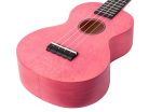 ML2CP Mahalo Island Series concert ukulele, coral pink, with bag