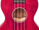 ML2CR Mahalo Island Series concert ukulele, cherry red, with bag