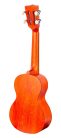 ML2OS Mahalo Island Series concert ukulele, orange sunset, with bag