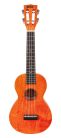 ML2OS Mahalo Island Series concert ukulele, orange sunset, with bag