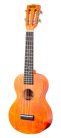 ML2OS Mahalo Island Series concert ukulele, orange sunset, with bag