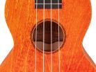 ML2OS Mahalo Island Series concert ukulele, orange sunset, with bag