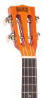 ML2OS Mahalo Island Series concert ukulele, orange sunset, with bag