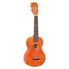 ML2OS Mahalo Island Series concert ukulele, orange sunset, with bag