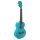 ML3AB Mahalo Island Series tenor ukulele, aqua blue, with bag