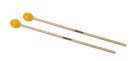 MM-11 Hayman  marimba mallets, 400 mm. maple handle, pair, 33 mm. hard head, orange