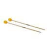 MM-11 Hayman  marimba mallets, 400 mm. maple handle, pair, 33 mm. hard head, orange