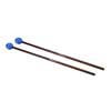 MM-2 Hayman  marimba mallets, 425 mm. rattan handle, pair, 33 mm. soft head, blue