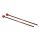 MM-3 Hayman  marimba mallets, 406 mm. rattan handle, pair, 32 mm. medium hard head, red