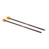 MM-4 Hayman  marimba mallets, 406 mm. rattan handle, pair, 34 mm. medium head, yellow