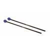 MM-5 Hayman  marimba mallets, 406 mm. rattan handle, pair, 34 mm. very hard head, blue