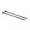 MM-5 Hayman  marimba mallets, 406 mm. rattan handle, pair, 34 mm. very hard head, blue