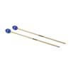 MM-6 Hayman  marimba mallets, 400 mm. maple handle, pair, 33 mm. extra soft head, light blue