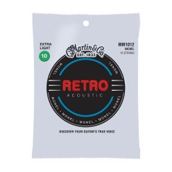   MM1012 Martin Retro Acoustic string set 12-string monel wound, extra light 010-010 013-013 023-010 029-012 038-018 047-027