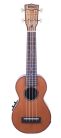 MM1E Mahalo Master Series all solid soprano ukulele, with MEQ2 9v preamp, natural, with bag