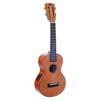 MM2E Mahalo Master Series all solid concert ukulele, with MEQ2 9v preamp, natural, with bag