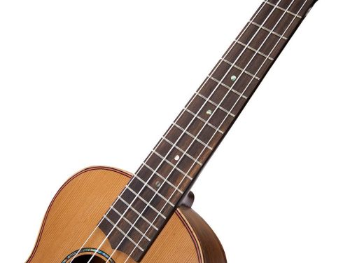 Mahalo MM2 Master Series Konzert-Ukulele aus Vollmassivem Holz, Natur, mit Tasche