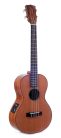 MM4E Mahalo Master Series all solid baritone ukulele, with MEQ2 9v preamp, natural, with bag