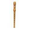 MNL-201 Meinel  soprano recorder, key: C, Baroque system, maple, 2-piece, natural