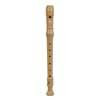 MNL-220 Meinel  soprano recorder, key: C, German system, maple, natural, 3-piece