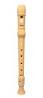 MNL-221 Meinel  soprano recorder, key: C, Baroque system, maple, natural, 3-piece