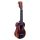 MO1 Mahalo Historic Series all solid soprano ukulele, historic brown, with heavy duty bag