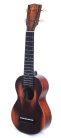 MO1 Mahalo Historic Series all solid soprano ukulele, historic brown, with heavy duty bag