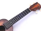 MO1 Mahalo Historic Series all solid soprano ukulele, historic brown, with heavy duty bag