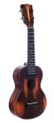 MO2 Mahalo Historic Series all solid concert ukulele, historic brown, with heavy duty bag