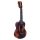 MO2 Mahalo Historic Series all solid concert ukulele, historic brown, with heavy duty bag