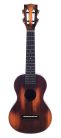 MO2 Mahalo Historic Series all solid concert ukulele, historic brown, with heavy duty bag