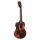 MO3 Mahalo Historic Series all solid tenor ukulele, historic brown, with heavy duty bag