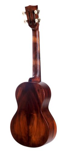 MO3 Mahalo Historic Series all solid tenor ukulele, historic brown, with heavy duty bag