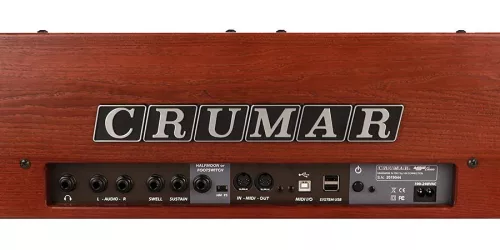 MOJO-CL Crumar  virtual tonewheel organ MOJO CLASSIC, 2x 61 keys, 9+2+9 drawbars, GSi VB3.2 software