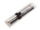 MP-06-BK Artino  set of pencils with eraser, black and white, 2B, includes one removable black magnet