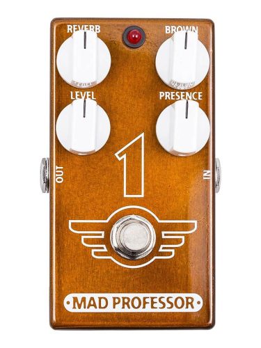 MP-ONE Mad Professor  effect pedal "1" Brown Distortion with reverb